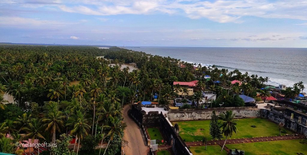 View from Anjengo Lighthouse