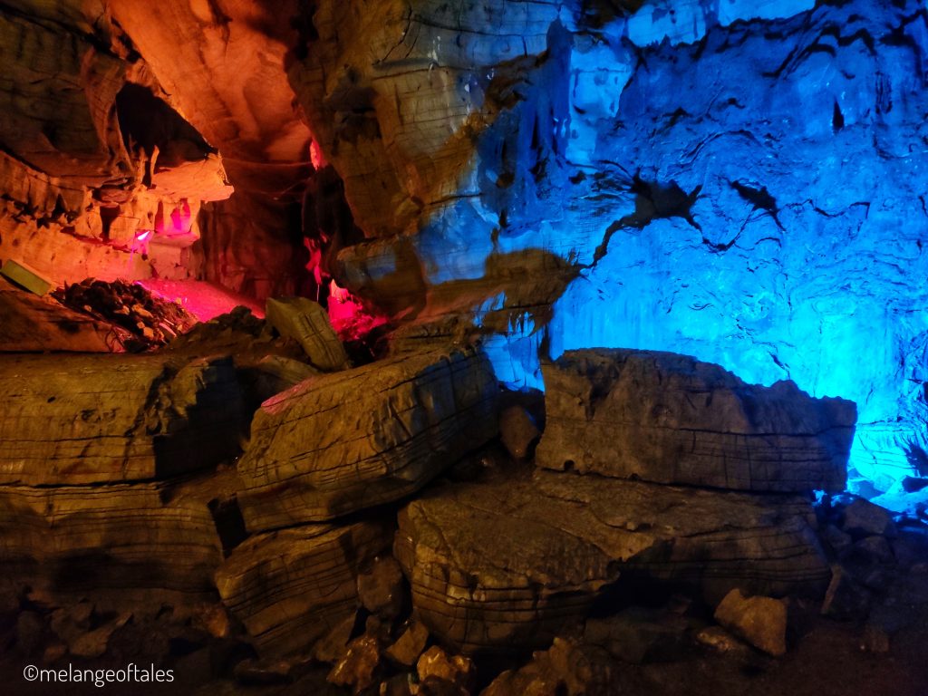 Belum Caves lights