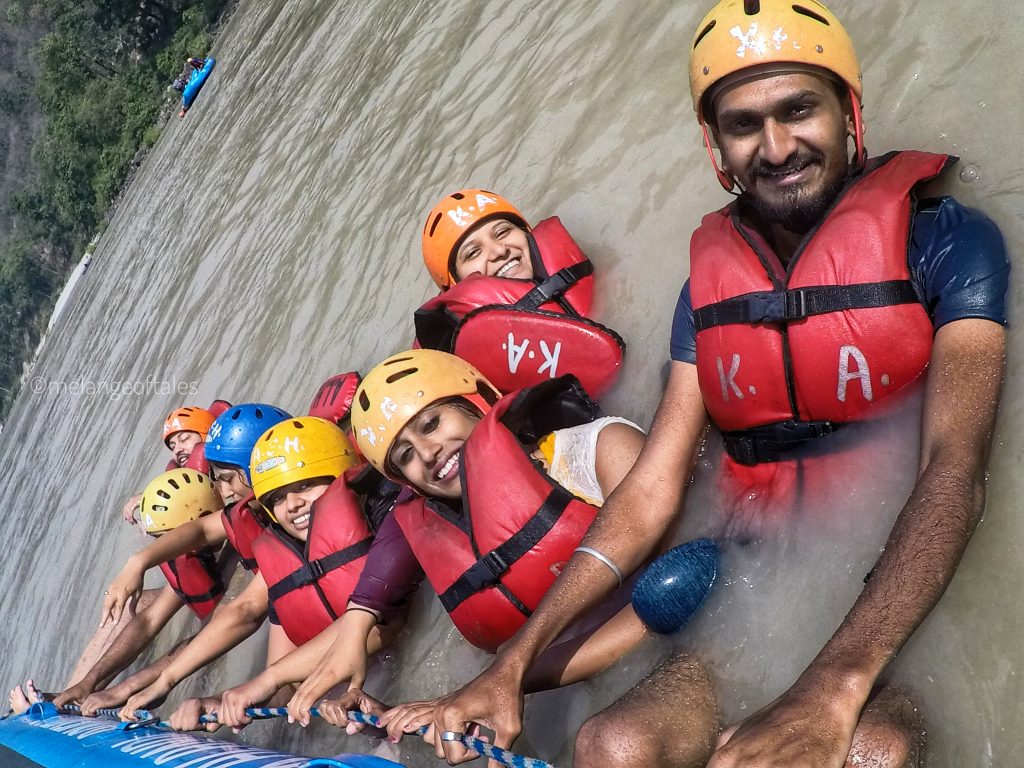 River Ganga and rafting