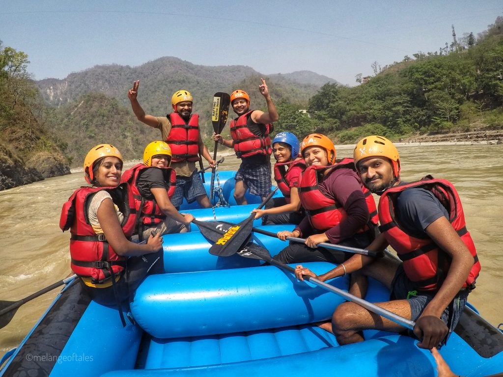 River rafting in Ganga