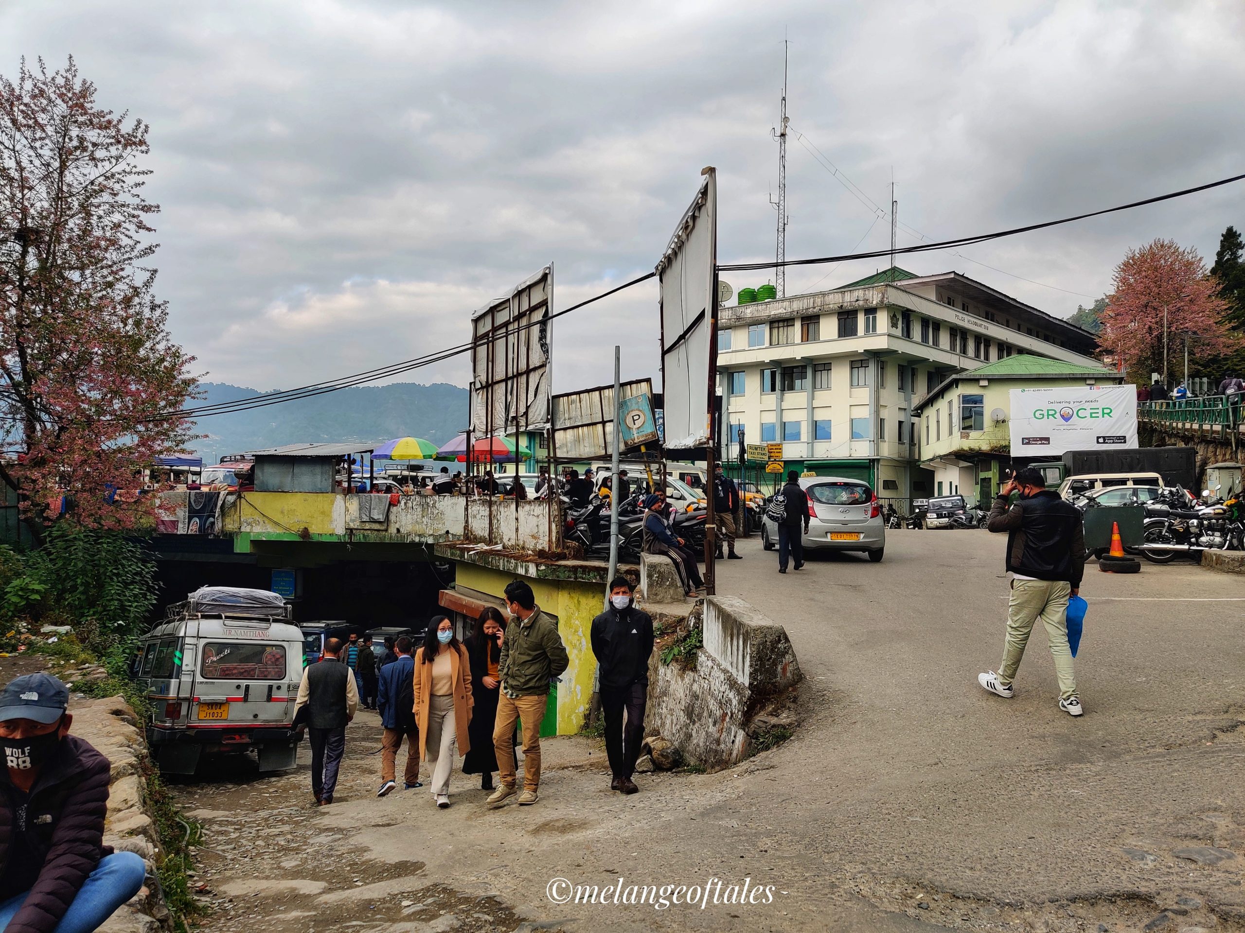 Taxi stand